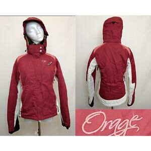 Orage Ski Jacket Women's S Red/White #Z5253